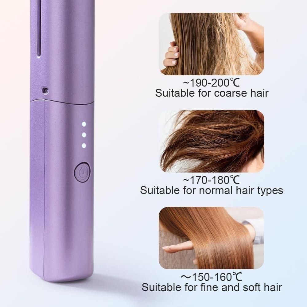 Mini Adjustable Hair Straightener comb