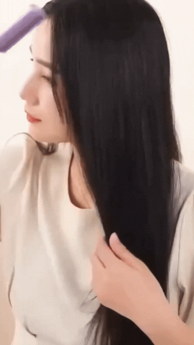 Mini Adjustable Hair Straightener comb